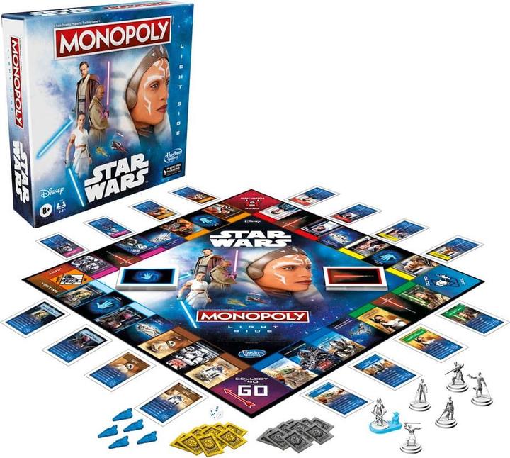 Immagine prodotto Hasbro Star Wars gioco di società Monopoly Light Side Edition *ANGLAIS* (Inglese)