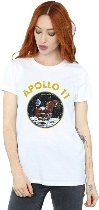 Image du produit Nasa T-shirt classique Apollo 11 en coton pour dames et messieurs (S)