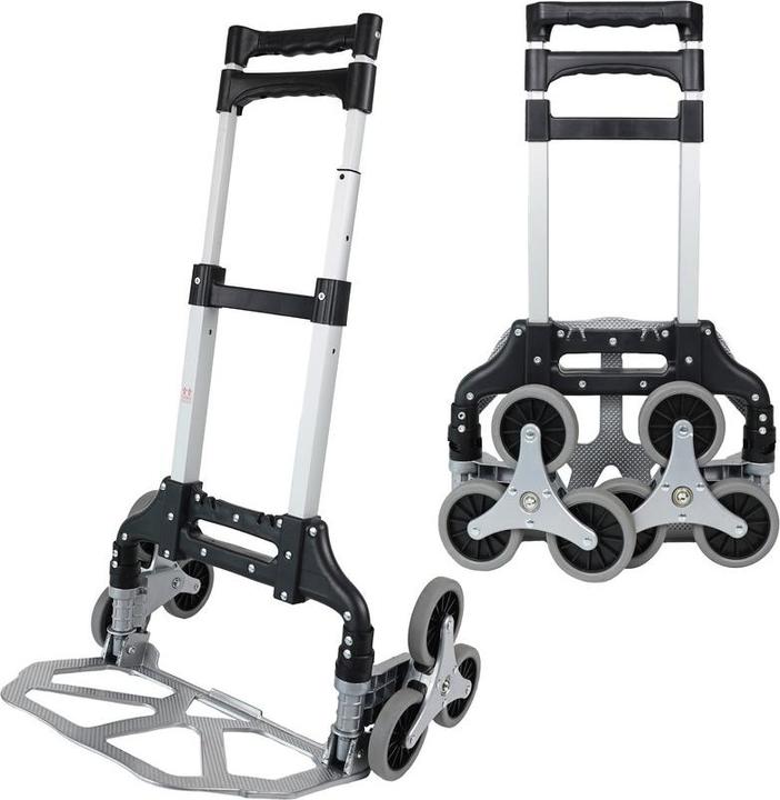 Image du produit Dönges Diable monte-escalier jusqu'à 75 kg noir/gris (75 kg)
