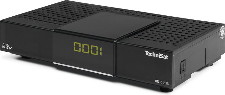 Produktbild TechniSat HD-C 233 DVB-C Receiver schwarz (DVB-C, CI+-Schacht)