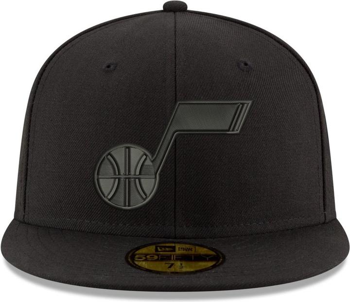 Actual product image New Era 59Fifty Cap - NBA BLACK Utah Jazz - 6 7/8 (6 7/8)