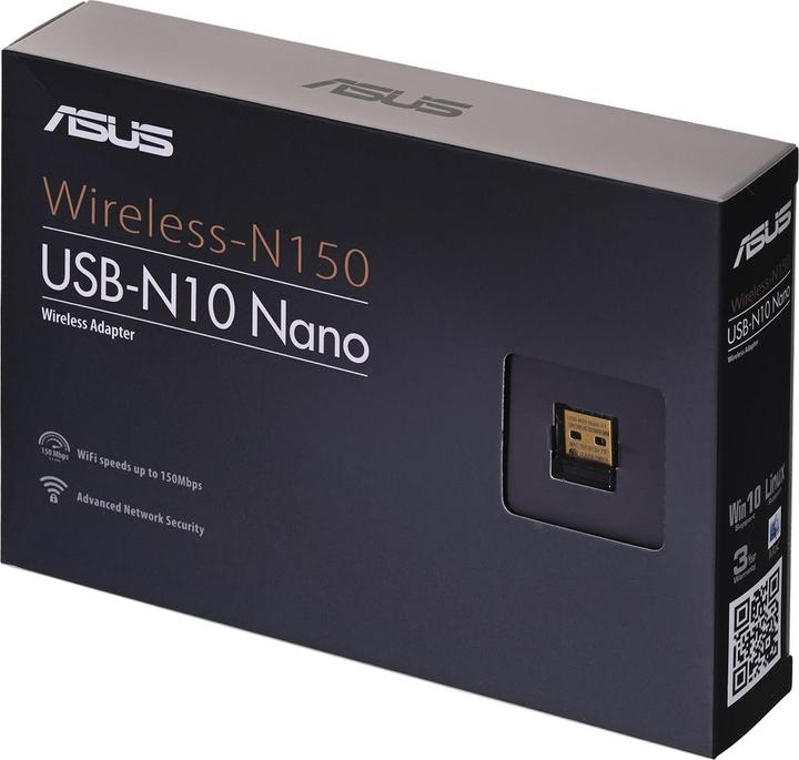 Actual product image ASUS USB-N10 NANO B1 (USB 2.0)