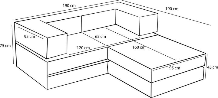 Produktbild Atelier del Sofa Comfort (Ecksofa)