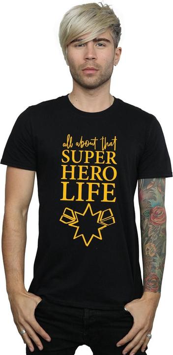 Actual product image Mens Avengers Endgame Superhero Life Sketch T-Shirt (M)