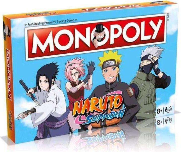Immagine prodotto Winning Moves Gioco da tavolo Monopoly Naruto Shippuden Edizione Inglese 2-6 Giocatori Età 8+ WM00167-EN1-6 (Inglese)
