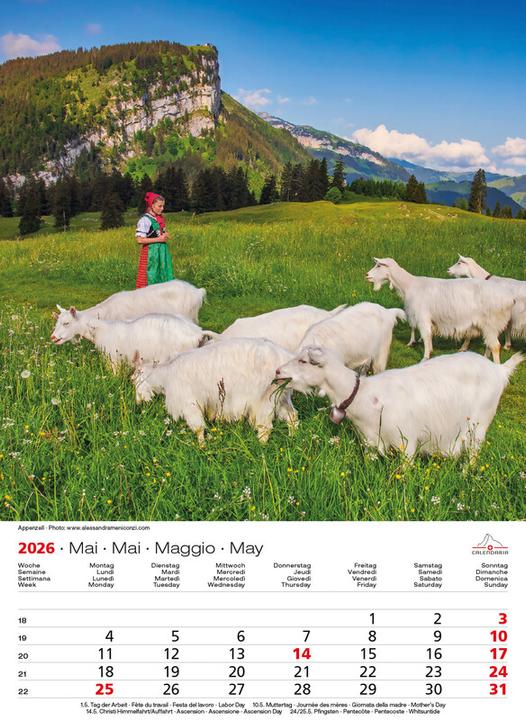 Immagine prodotto Swiss Souvenier 2026 (Copertina rigida)