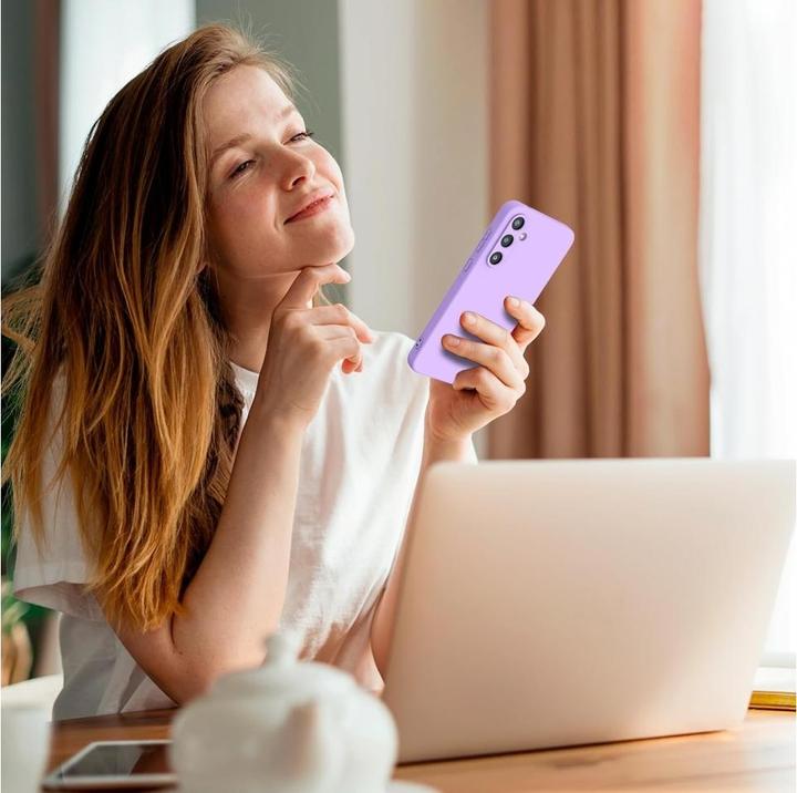 Actual product image Screenguard Liquid Silicone Case (Samsung Galaxy A55)