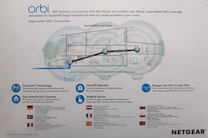 Image du produit Netgear Orbi RBK53 Mesh WiFi Set