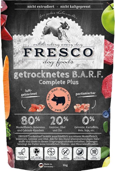 Produktbild Fresco BARF Complete Plus (Junior, Adult, Senior, 1 Stk., 1000 g)