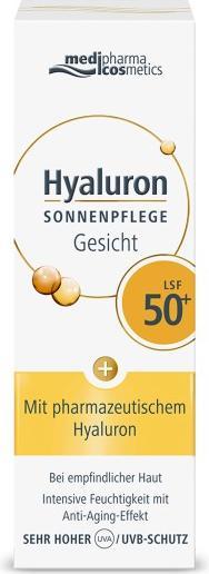 Immagine prodotto Medipharma cosmetici Hyaluron Sun Care Face SPF 50+, 50 ml Crema (Crema solare, SPF 50+, 50 ml)