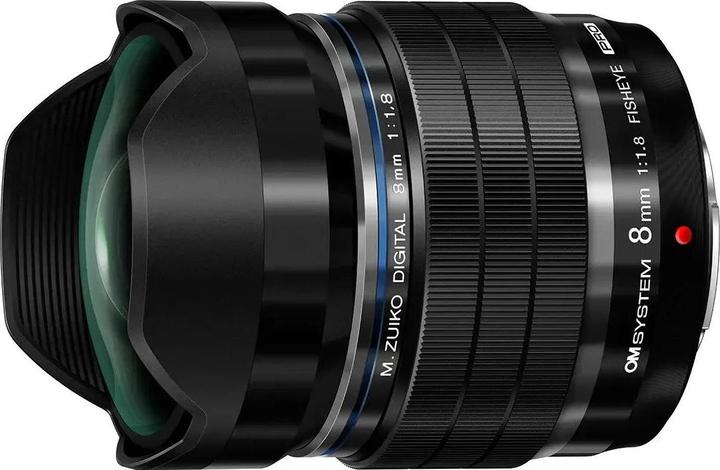 Actual product image Olympus 8mm F1.8 OM System m.Zuiko PRO (Micro Four Thirds, Micro Four Thirds)