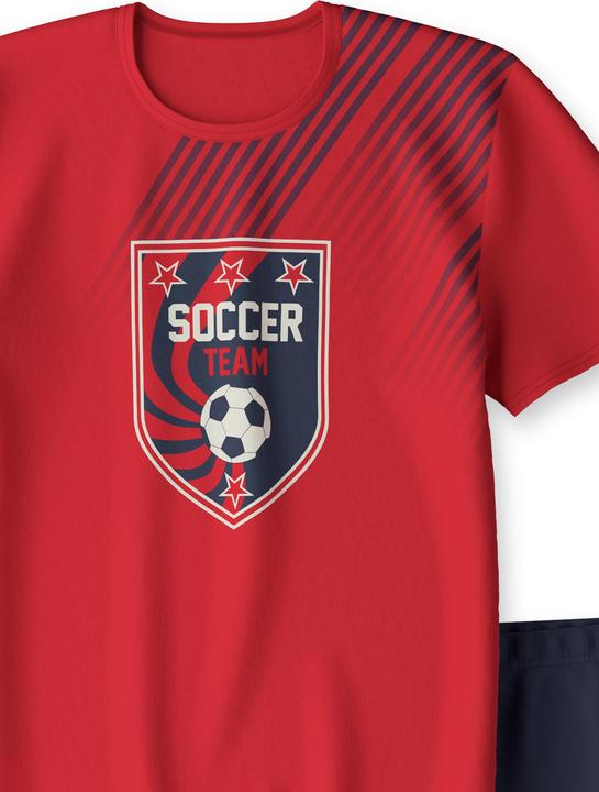 Actual product image Calida Knaben Pyjama Fussball (140, 146)