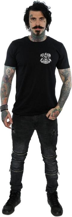 Immagine prodotto The Police Illegal Records Eagle Chest Maglietta Uomo (3XL)