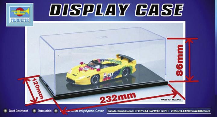 Master Tools Vitrine f. Autos 1/24 120x232x86mm