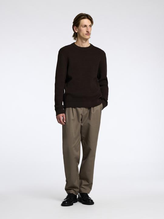 Produktbild Selected Homme Texturierter Pullover mit Rundhalsausschnitt (XL)