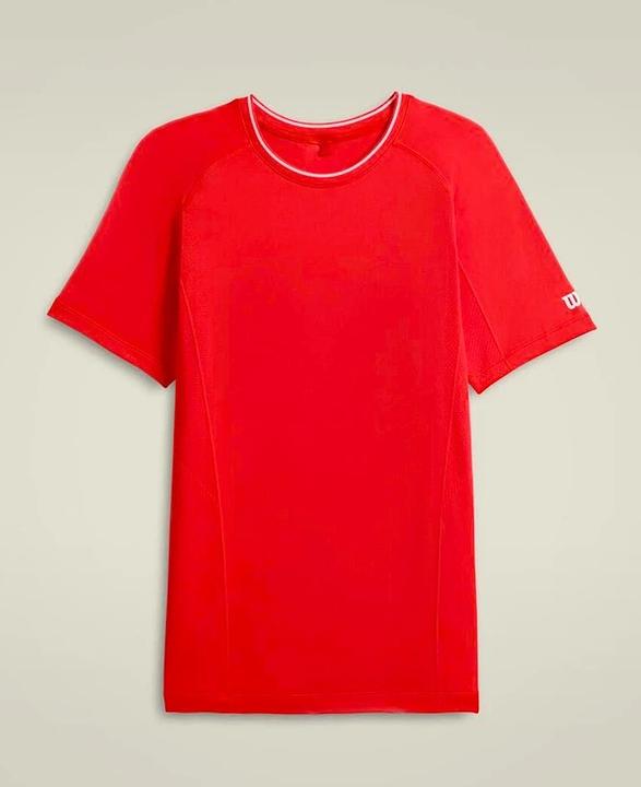 Actual product image Wilson Court Performance Crew Men red (S)