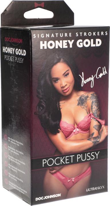 Produktbild Doc Johnson Honey Gold - ULTRASKYN Pocket Pussy