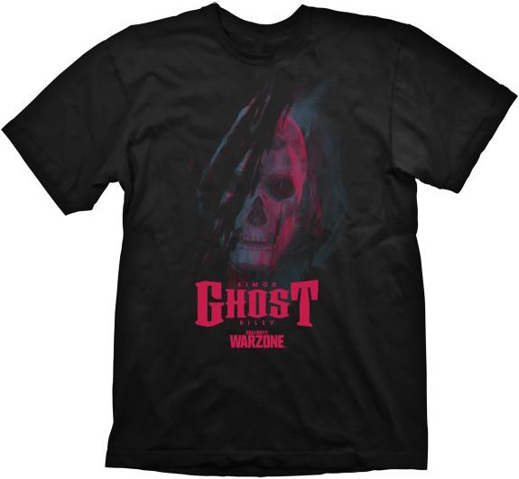 Actual product image Gaya Entertainment Call of Duty: Warzone T-Shirt "Ghost" black