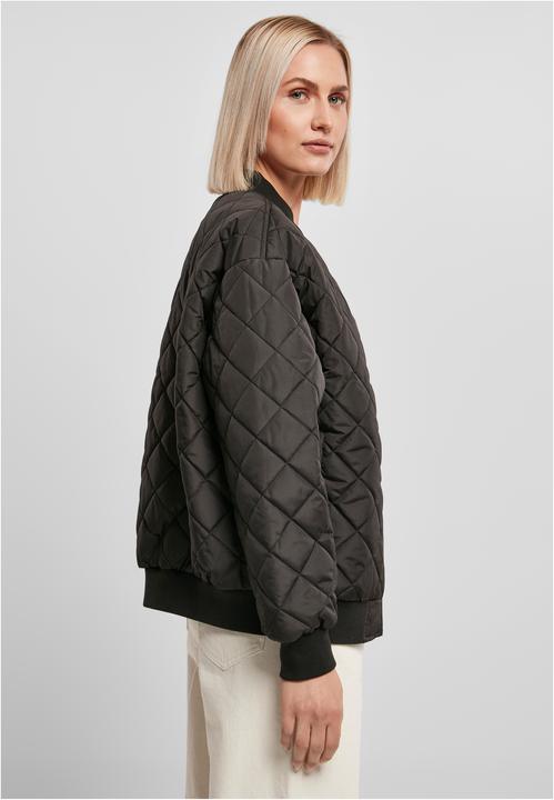Actual product image Urban Classics Oversized Diamond Quilted Bomber Jacket Ladies (S)
