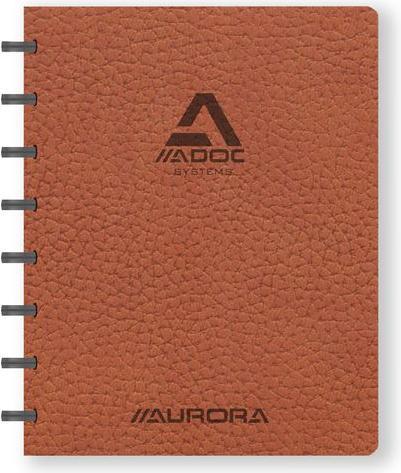 Image du produit Adoc Classeur à anneaux (A5, Quadrillé, Couverture souple)