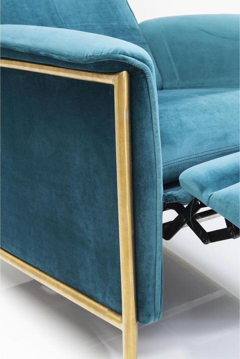 Immagine prodotto Kare Design Sedia relax Lazy Velvet Blue