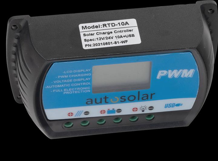 Produktbild Autosolar Solar Laderegler PWM 10A