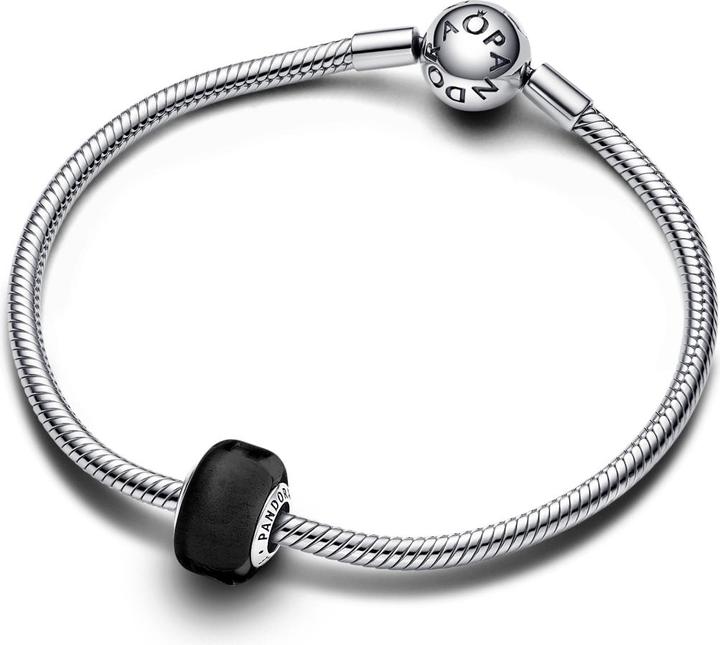 Actual product image Pandora Black Murano glass mini charm (Murano glass)
