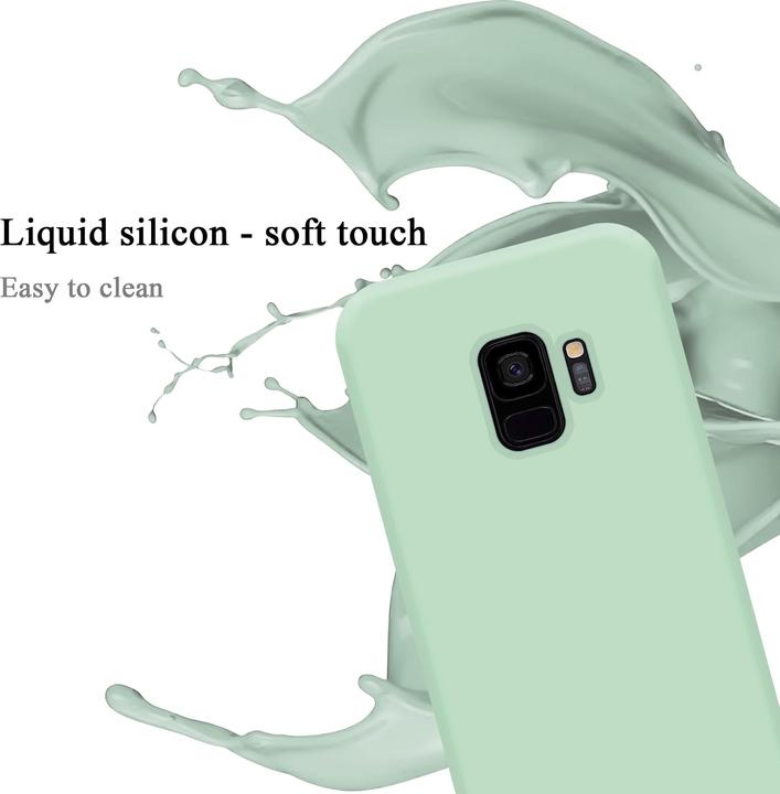Actual product image Cadorabo TPU Liquid Silicone Case Cover (Samsung Galaxy S9+)
