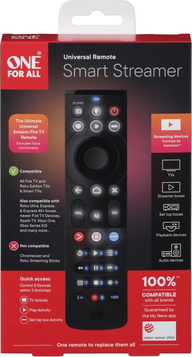 Immagine prodotto One for All URC 7945 (Telecomando universale, Infrarossi)