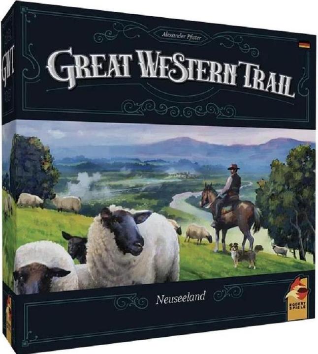 Produktbild Eggertspiele EGGD0009 - Great Western Trail: Neuseeland, Brettspiel, für 1-4 Spieler, ab 12 Jahren (DE-Ausgabe) (Deutsch)