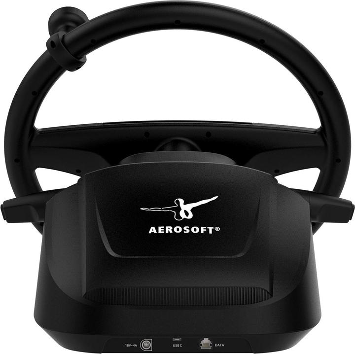 Actual product image Aerosoft Truck & Bus Wheel System (black) (Mac, PC)