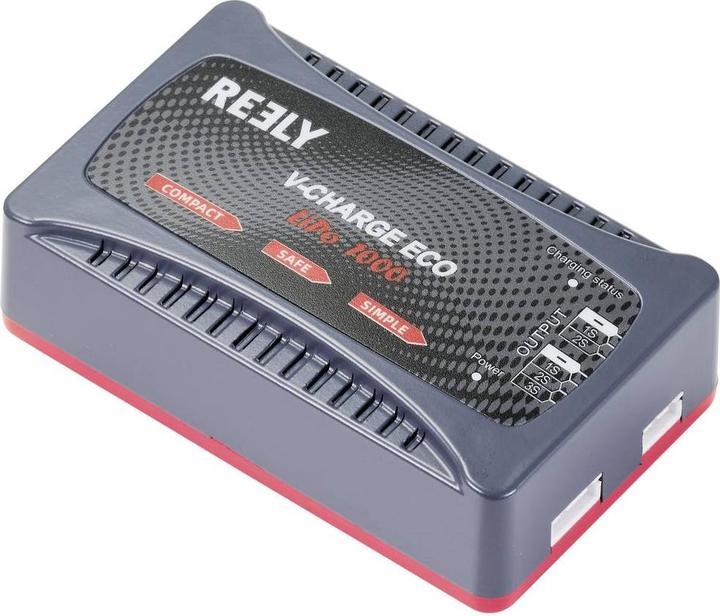 Produktbild Reely V-CHARGE ECO LiPo 1000 Modellbau-Ladegerät 230 V 1 A LiPo