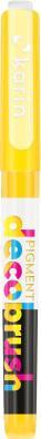 Actual product image Karin PIGMENT DECO BRUSH - Brush Marker (Gold 109U, 4 x)