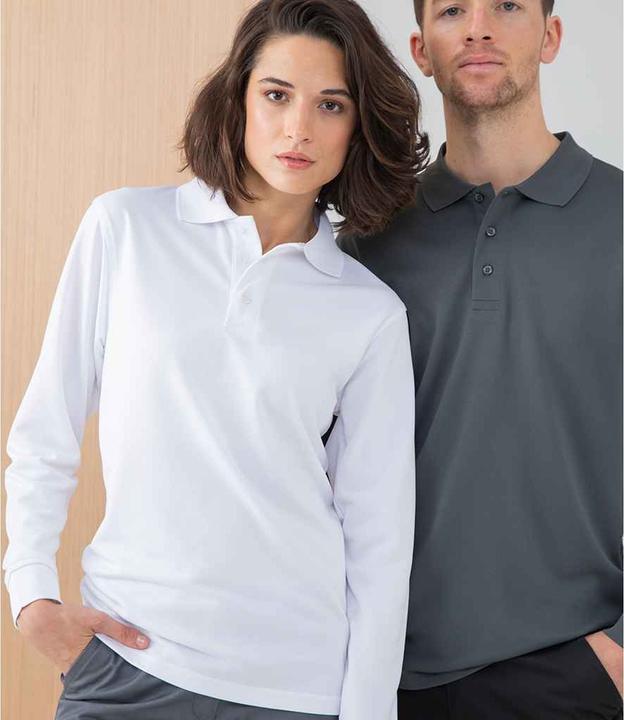 Image du produit Henbury Polo à manches longues (3XL)