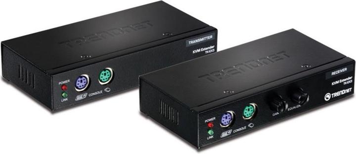 Actual product image Trendnet RJ-45, USB A/B, VGA
