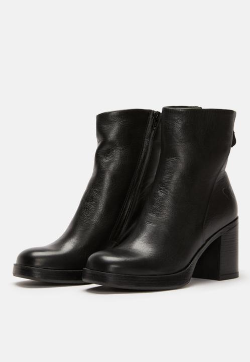 Image du produit Felmini VALERIA D574, la botte à talon de, est fabriquée en cuir noir et offre une (40)
