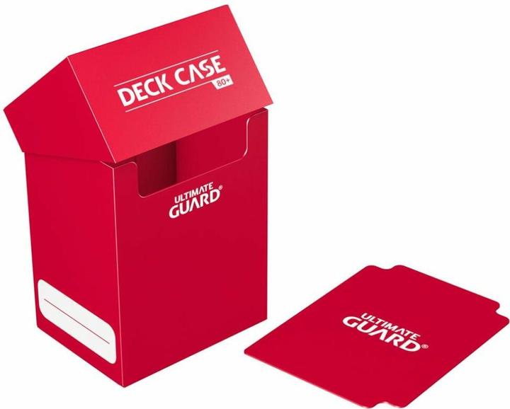 Image du produit Ultimate Guard UGD010258 - Boîte à cartes - pour 80+ cartes, taille standard, rouge