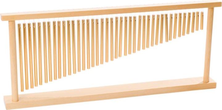 Produktbild Betzold Musik Stativ mit 40 Bar-Chimes + Schlägel (Drumsticks)