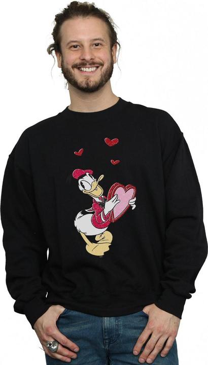 Produktbild Disney Donald Duck Love Heart Sweatshirt (XXL)
