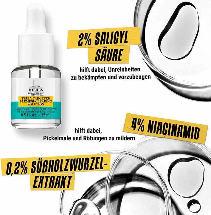 Produktbild Kiehl's Acne Clearing Solution 15 ml (Puder, 15 ml)