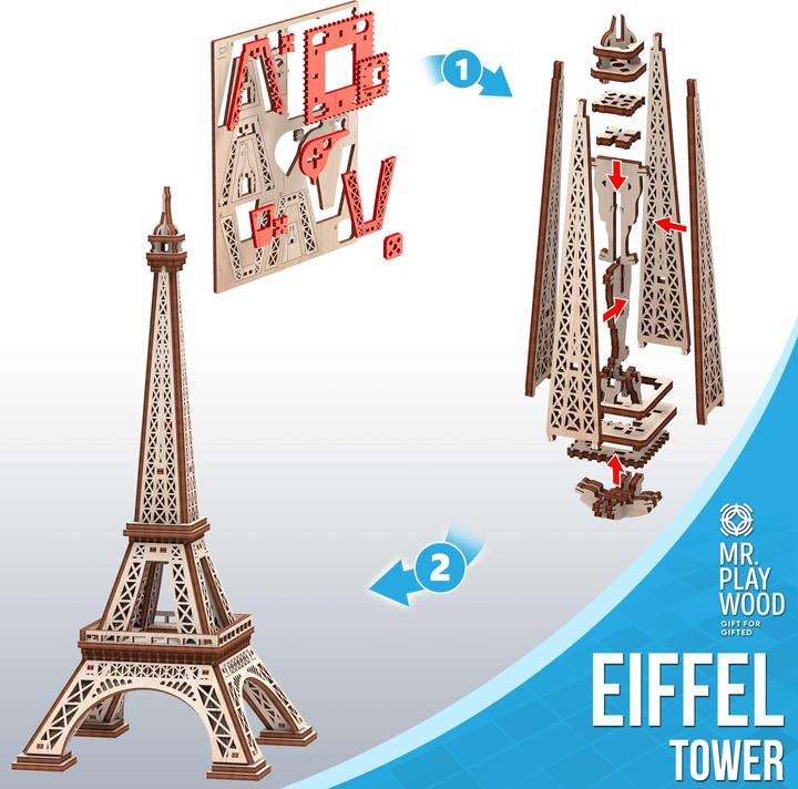 Image du produit Mr Playwood M. Playwood : Tour Eiffel