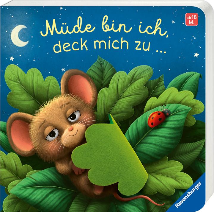 Immagine prodotto Ravensburger Sono stanco, rimboccami le coperte - un libro pratico per accarezzare, cullare e coccolare (Tedesco)