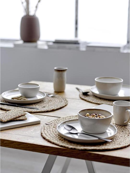 Actual product image Södahl Placemat Its all Ø 35 cm, Black (1 x, 2 x 40 x 40 cm)