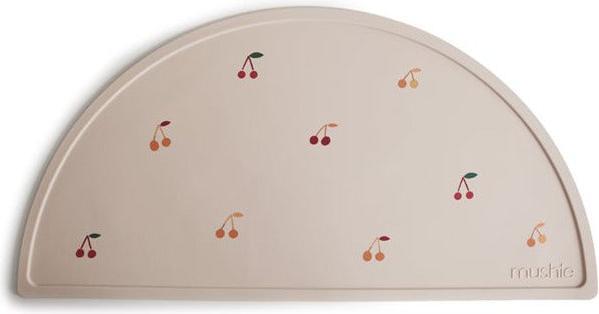 Actual product image Mushie Silicone Place Mat Placemat Cherries