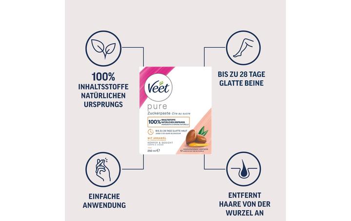 Actual product image Veet sugar paste (250 ml, 1 x, 440 g)