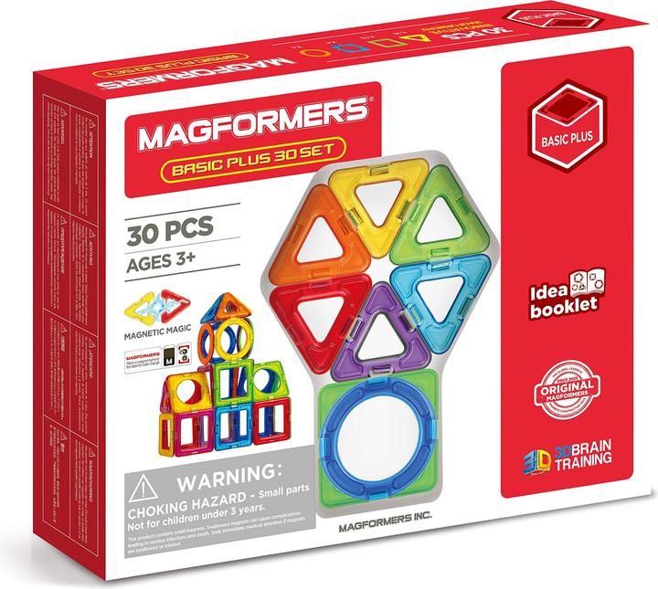 Actual product image Magformers Basic set Plus