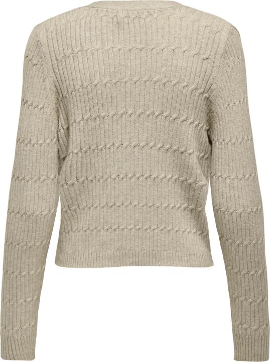 Actual product image Only Onlkatia Ls Cable V-Neck Cardi Knt Nca (S)
