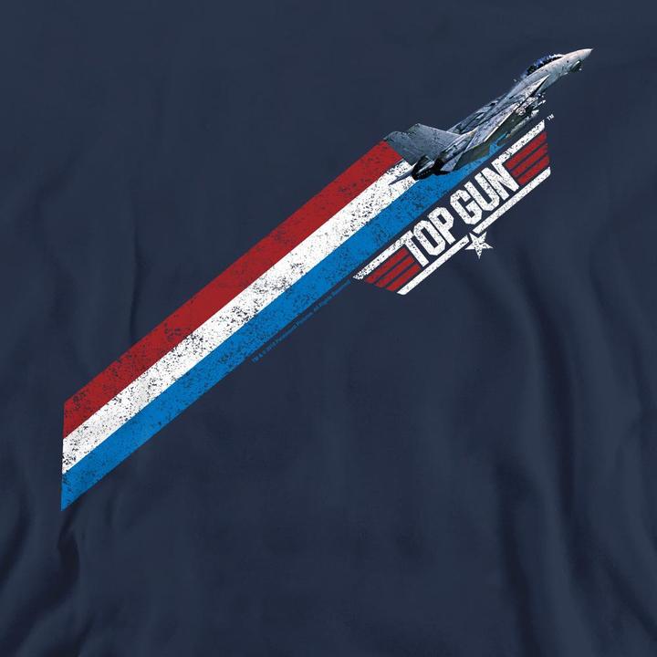 Actual product image Top Gun Unisex Adult Stripes Sweatshirt (XL)