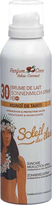 Image du produit Soleil des Îles brume lactée IP30 coco spray (Spray solaire, SPF 30, 150 ml, 198 g)