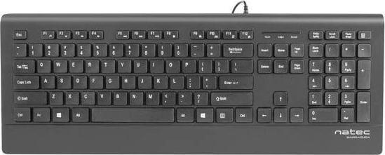 Image du produit Natec BARRACUDA Clavier USB QWERTY (US, Filaire)